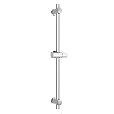66cm Duschstange, 54cm Verstellbarer Dusche Slide Bar, Edelstahl...