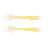 BESTYASH 2 Stück Teiliges Silikon Backschaber Große Halbtransparenter...