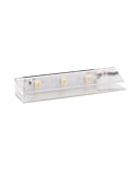 ledomec LED Glasbodenbeleuchtung 1 Clip (warmweiß 3000K, ohne Zubehör)