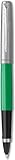 Parker Jotter Tintenroller, feine Spitze, schwarze Tinte, Grün