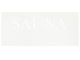 ZOLLNER Saunatuch 100% Baumwolle, 80x200 cm, weiß