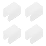 IWOWHERO 4 Stück Transparente Silikon Eckenschutz für Möbel...