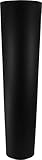 Giessle® 70cm hoch Glasvase in schwarz matt für Pampasgras Bodenvase aus...