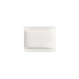 Villeroy und Boch NewWave Brotteller, 18 x 15 cm, Premium Porzellan, Weiß