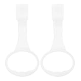 FIXOSHEE 2 Stück Playpen Pull Up Ringe Weiß Abnehmbare Laufstallgriffe...
