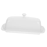 Warmhm Keramische Butterdose mit Deckel Vintage Butterbehälter für Butter...