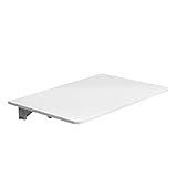 NICEME 60x40 cm Klappbarer Wandtisch, Wand montierter Klapptisch,...