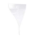 iplusmile 4 Stück Durchsichtige Regenhaube aus Polyethylen für Damen mit...