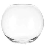Übergroße Kugelvase 30 cm groß klare Glaskugelvase Kristallglas Vase,...