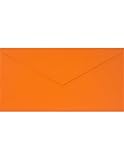 Netuno 25 Briefumschläge Orange DIN Lang 11 x 22 cm 90g Burano Arancio...