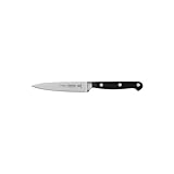 Tramontina Spickmesser CENTURY, 10 cm, Edelstahl DIN 1.4110, schwarz,...