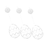 Anneome 3 Stück Osterdeko Fensterlichter Bunte Eier Lampe mit Saugnapf...
