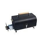 PNAJFUEL Tragbarer Holzkohlegrill Tischgrill Mit Backgitter Und Kohlewanne...