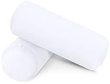 Utopia Bedding Nackenrolle 2er Set, 15x40 cm Kissenrolle Knierolle...