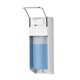 Helilyco Flüssigkeitsspender aus Aluminiumlegierung, zur Wandmontage, 500...