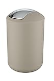 WENKO Kosmetikeimer Mod. Brasil L, 6,5 Liter Bad-Mülleimer mit...