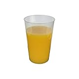 Gastro-Bedarf-Gutheil 25 stabile Trinkbecher 0,3 l Plastikbecher...