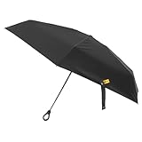 AKOOSY UV Faltregenschirm Ultra Leichter Winddichter Taschenregenschirm...