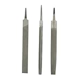 Stahlfeilen Set 6 Zoll zum Feilen von Löchern und Rillen in Metall und...