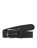 JACK & JONES Herren Jacmichael Leather Belt Noos, Black, Numeric_80