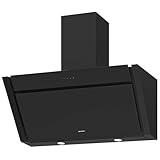 Oranier Kopffrei-Wandhaube 90 cm MEBA902 - schwarze Abluft Dunstabzugshaube...