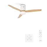 CREATE / WINDCALM S/Deckenventilator ABS mit Beleuchtung Weiß...