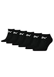 PUMA Unisex Sneaker Socken knöchelhoch für Damen Herren 6er Pack,...