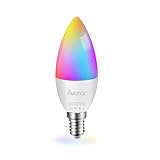 Alexa Glühbirnen E14 Smart LED Lampe, 5W 500lm C37 Wlan Smart Home...