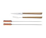 Tramontina Churrasco 4-TLG, Grillset, Spieße Und Tranchierset, 2...