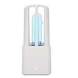 Agatige UVC-Licht, tragbare UV-Lampe, USB wiederaufladbar, Reinigung,...