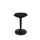 WRK21 LYFT – Ergonomischer Sitz- & Stehhocker, stufenlos...