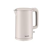 Tefal ThermoProtect Elektrischer Wasserkocher, Safe to Touch, 1500 W,...