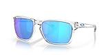 Oakley Herren Sylas Sonnenbrille, Polished Clear/PRIZM Sapphire,...