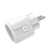 Intelligente WLAN-Steckdose,16 A 3680W, Smart Plug kompatibel mit Alexa und...