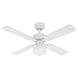 Westinghouse Vegas 7218540 Deckenventilator mit Beleuchtung, A++ to E,...