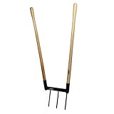 De Woeler DW3 Broadfork – Grabegabel mit 3 Edelstahlzinken (23 cm),...