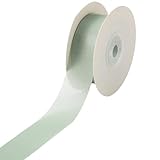 Weiche Polyesterbänder, 25 mm x 20 Yards, transparentes Organzaband für...