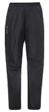 VAUDE Regenhose Damen Fluid Full-zip Pants II, wasserdichte Outdoorhose -...