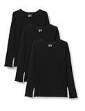 berydale Basic Langarmshirt Damen Baumwolle I 3er Set I Longsleeve Damen, T...