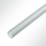 LYSEL Kederschiene Kederleiste Aluminium C-Profil pressblank für Keder...