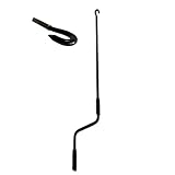 TENDAGGIMANIA Markisenkurbel Farbe SCHWARZ - Größe 180 cm -...