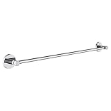 GROHE Essentials - Badetuchhalter (Material: Metall, 600mm, zum bohren oder...