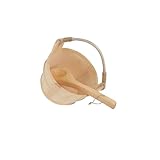 AMSLSIU Luxuriöses Spa Set, Saunakübel und Schöpfkelle, handgefertigt,...