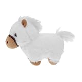 TOYANDONA Realistisches Kuscheltier für Jahr des Pferdes Niedliches zur...