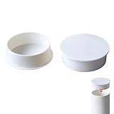 Alriedy 2Pcs 46mm Rohrstopfen - Muffenstopfen für Drainagerohr aus...