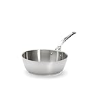 de Buyer - konische Sauteuse MILADY aus Edelstahl - 24 cm - 3411.24