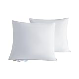 Homyrium Daunenkissen 80x80 2er Set Kopfkissen 80x80 Daunen 2er Set 100%...