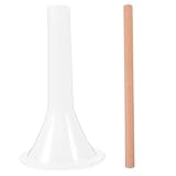 LALADEFIEE Manueller Wurstfülltrichter mit Holzstopfer Lebensmittelechter...