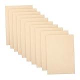UKCOCO 10 Stück Teiliges Vintage Pergamentpapier Naturton Schreibpapier...