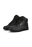 PUMA Unisex ST Runner v3 Mid L Sneaker, Black Black-Dark Shadow, 45 EU